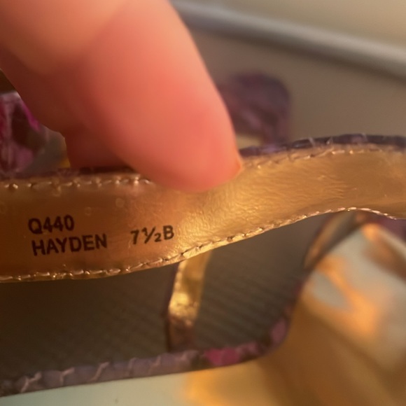 COACH, NEW,  Python Heels - Picture 5 of 11